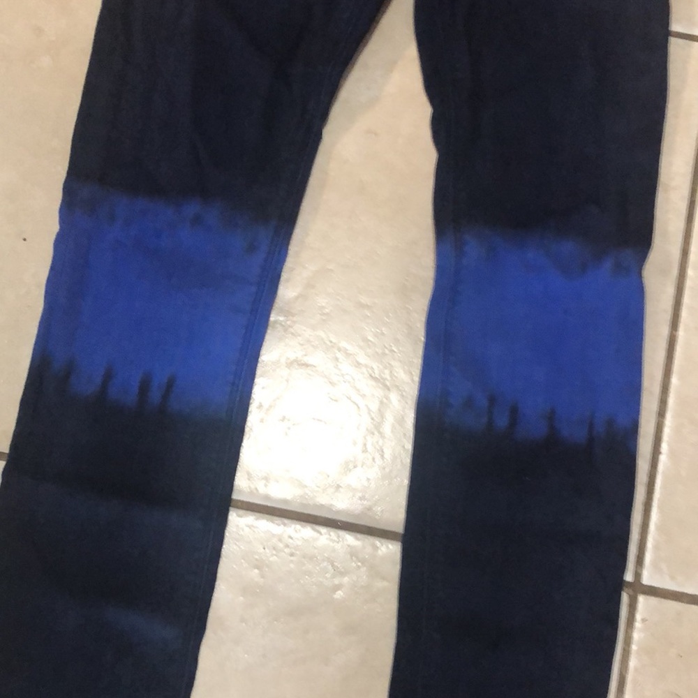 Hudson Krista Super Skinny Tie Dye Jeans 26 - Picture 5 of 12